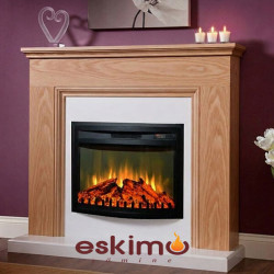 Ahşap Elektrikli Şömine ETE-036