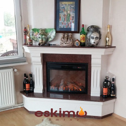 Köşe Elektrikli Şömine ETE-039