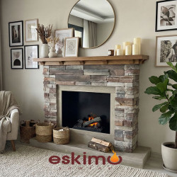 3d Elektrikli Şömine ETE-040