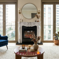 Oyma Elektrikli Şömine ETE-043