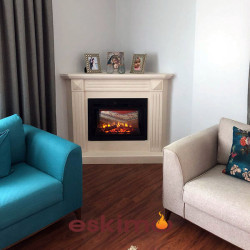 Köşe Elektrikli Şömine ETE-044