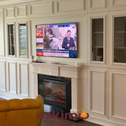 Tv Ünitesi Şömine ETE-053