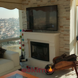 Tv Ünitesi Şömineli ETE-055