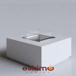 Cube Large Hafif Beton Şömine