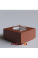 Cube Large Hafif Beton Şömine