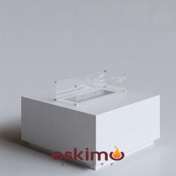 Cube Medium Hafif Beton Şömine