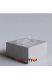 Cube Medium Hafif Beton Şömine