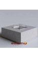 Cube XL Hafif Beton Şömine