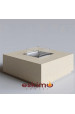 Cube XL Hafif Beton Şömine