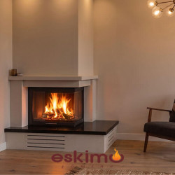 L Tipi Klasik Şömine ETK-071