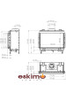 Element 4 Summum 70 F Doğalgazlı Şömine